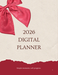 2026 Digital Planner